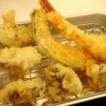Let’s eat freshly-fried tempura!